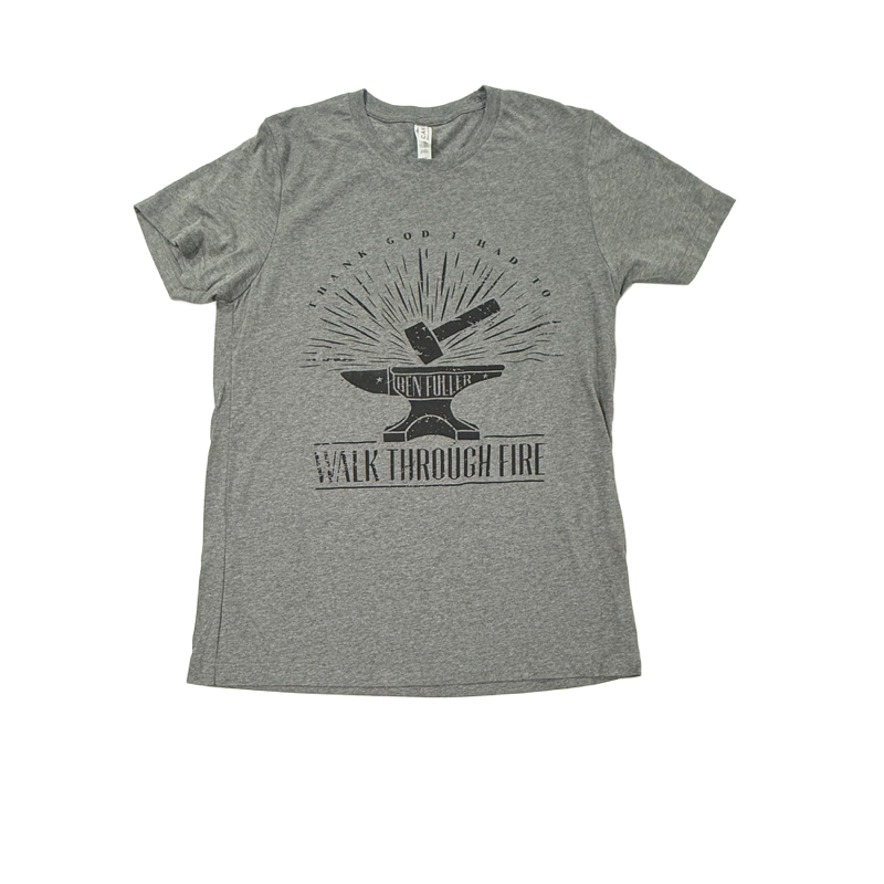 Walk Through Fire Grey Tee