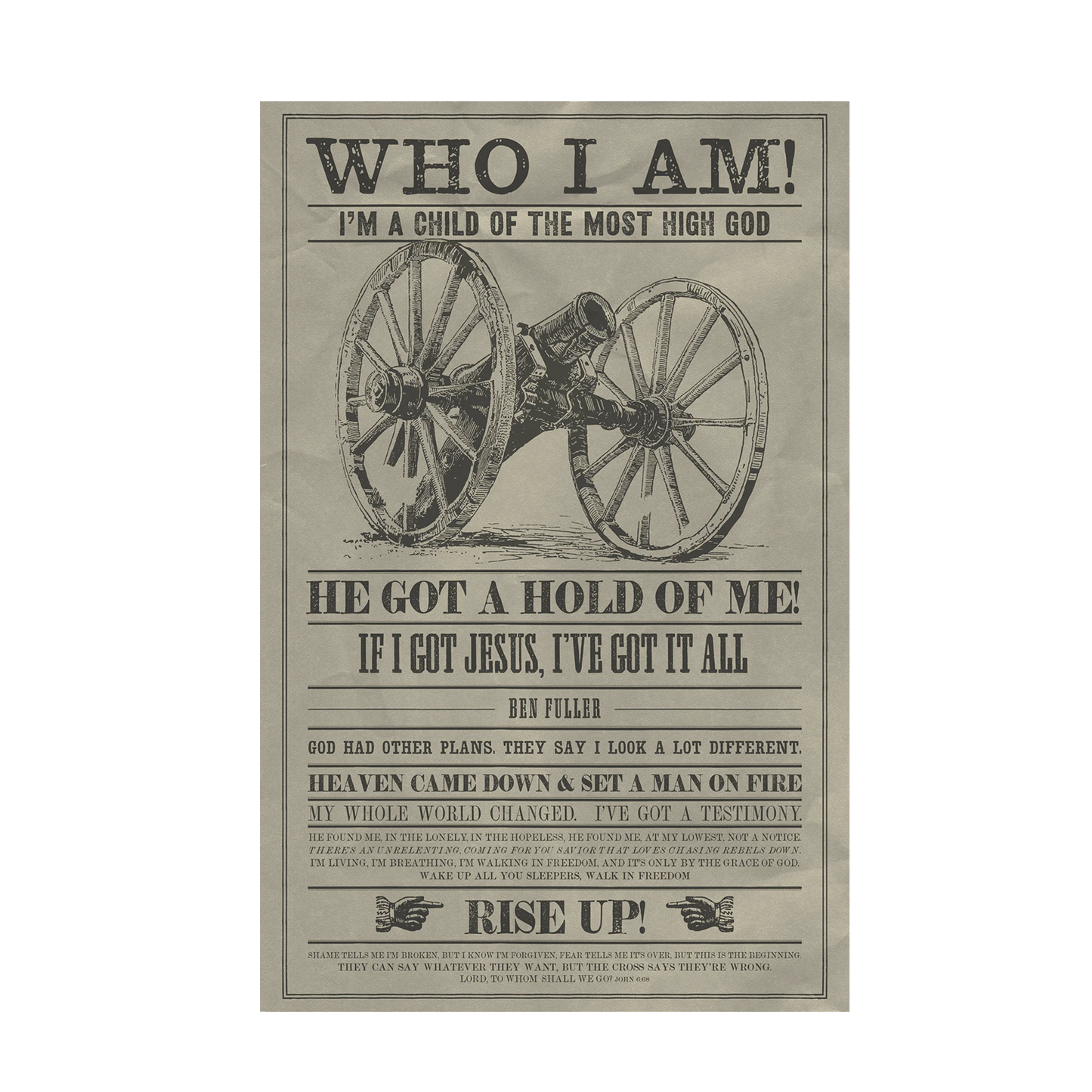 Who I Am Poster