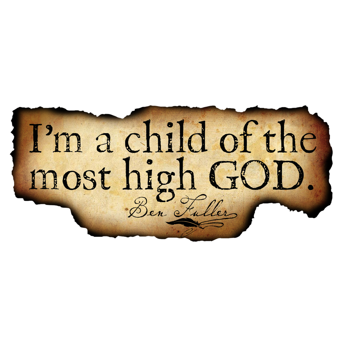 Who I Am Sticker