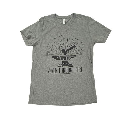 Walk Through Fire Grey Tee